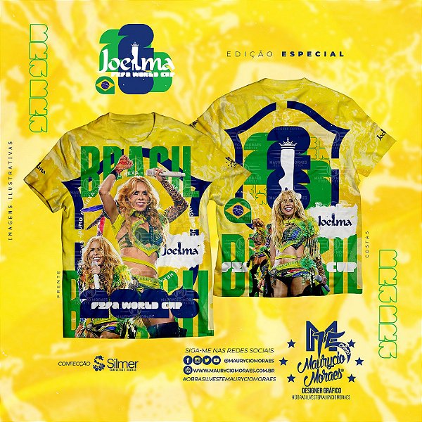 T-shirt: Joelma - "Brasil 2026"