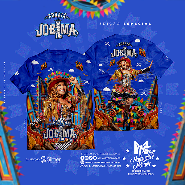 T-shirt: Joelma - "Arraiá 2026 Version 02"