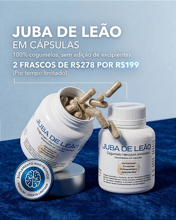 Promoção 2 Jubas (240 cápsulas)