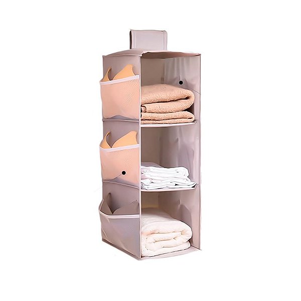 Organizador Vertical De Armários 3 Divisórias Ikaza