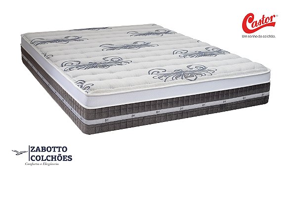 Colchão Castor Silver Star Air Bonnel One Face - Casal/Solteiro