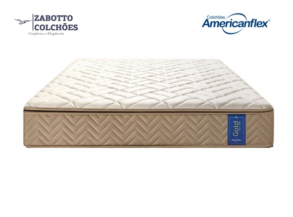 Colchão Americanflex Gold Gel - Casal/Solteiro