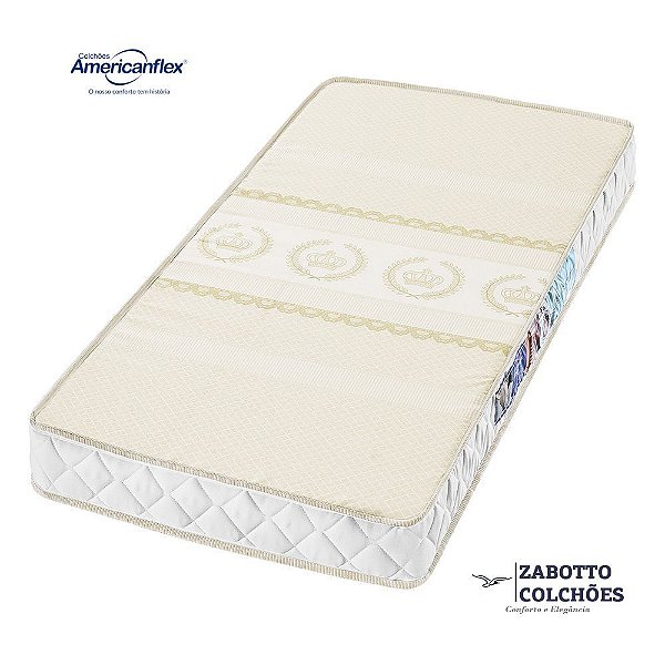 Colchão Berço Espuma D18 Americanflex Americanbaby Bege