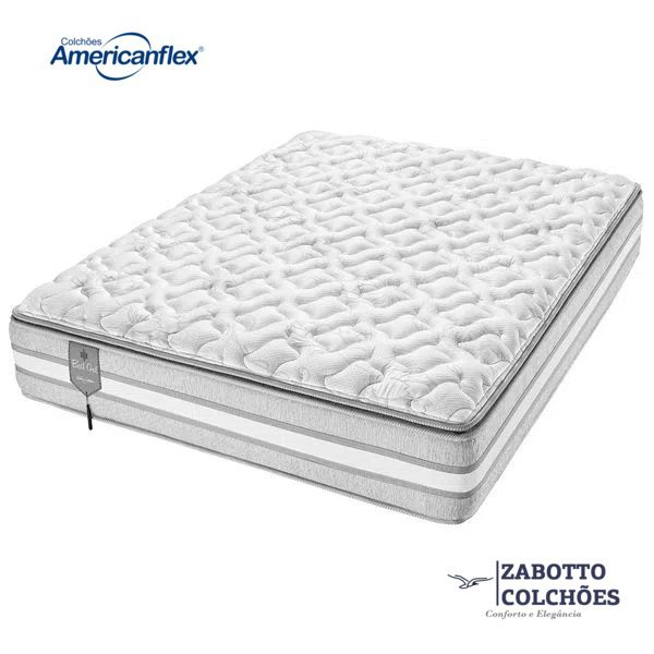 Colchão Molas Ensacadas Americanflex Bed Gel - Casal/Solteiro