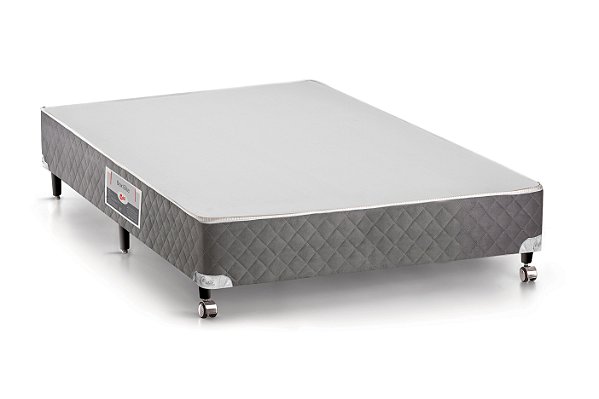 Cama Box Castor Poli  - Casal Padrão 138x188x40cm (Diferentes Cores)