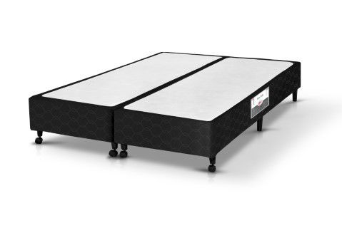 Cama Box Castor Poli  - Casal Queen 158x198x40cm (Diferentes Cores)