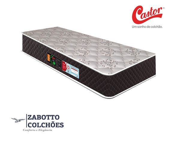Colchão Espuma Castor Sleep Max D45 Solteiro
