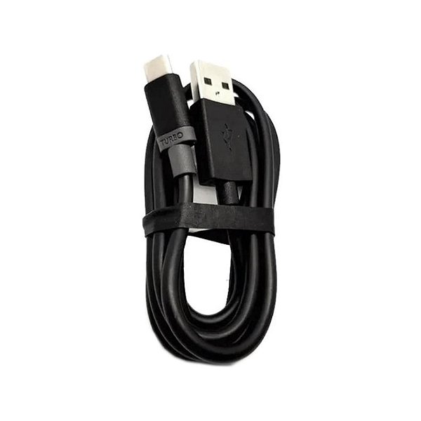 Cabo USB Tipo C 25W Carregamento Turbo 1m Preto HDG 751