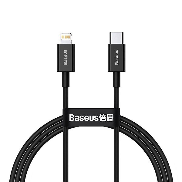 Cabo USB-C x Lightning para iPhone 14 PD 20W 2m Baseus
