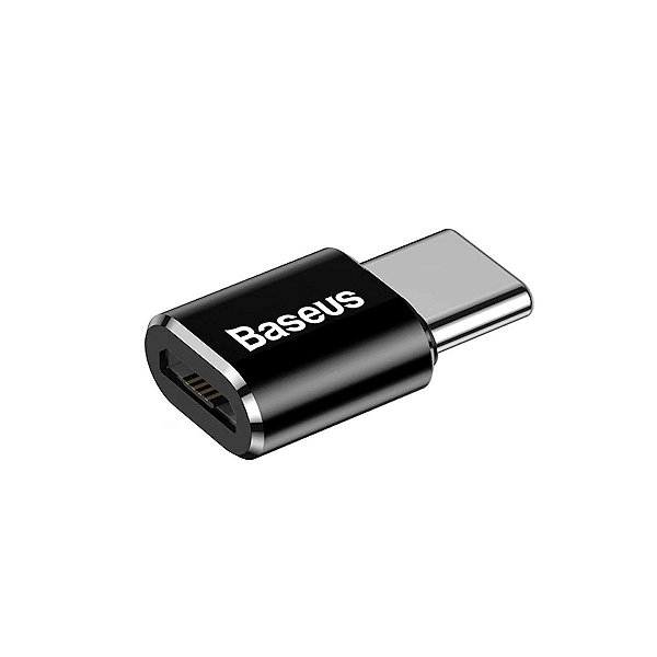 Adaptador Micro USB x Tipo C 2.4A Premium Baseus