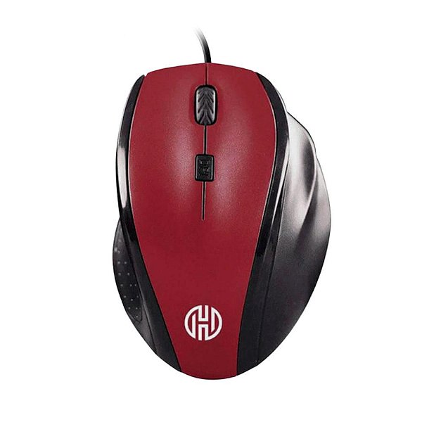 Mouse Gamer USB 1600 DPI Vermelho Hoopson MS-059VR