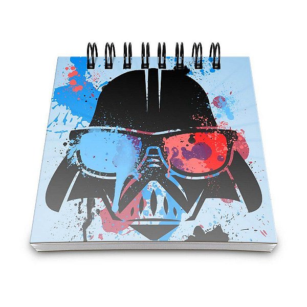 Bloco de Anotações 60 Folhas Geek Side Vader Yaay! BLO004