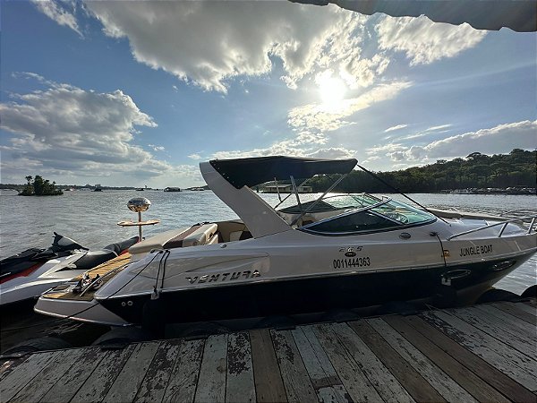 Lancha jungle Boat Ventura (10 pessoas)