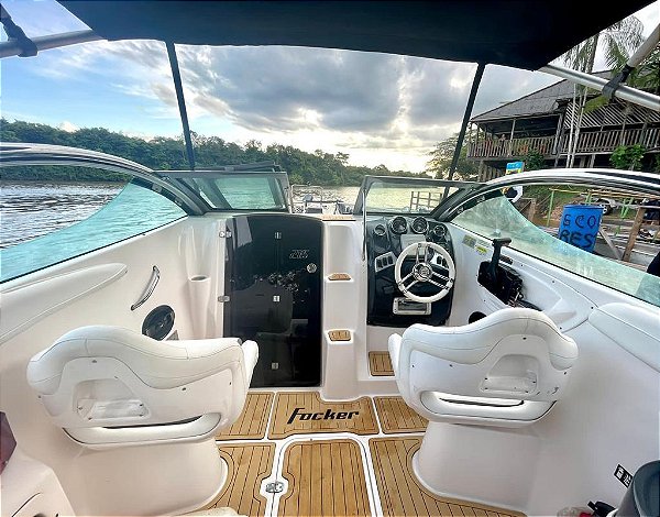 Lancha Sunset 7 pessoas Cabinada