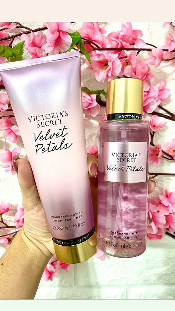 Kit Velvel Petals Tradicional - Victoria´s Secret Original