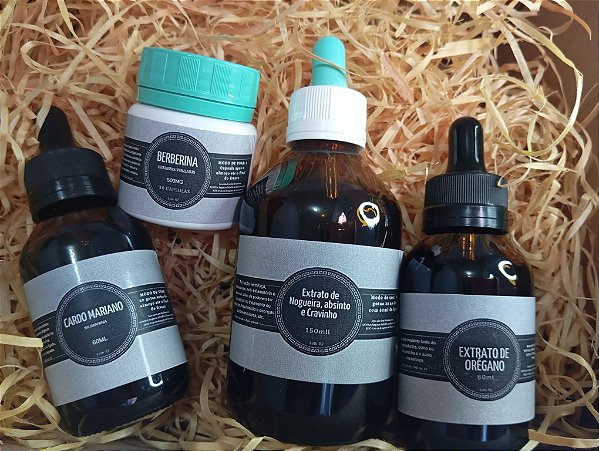 KIT DESPARASITAÇÃO INDICADO PELA DRA HULDA CLARK