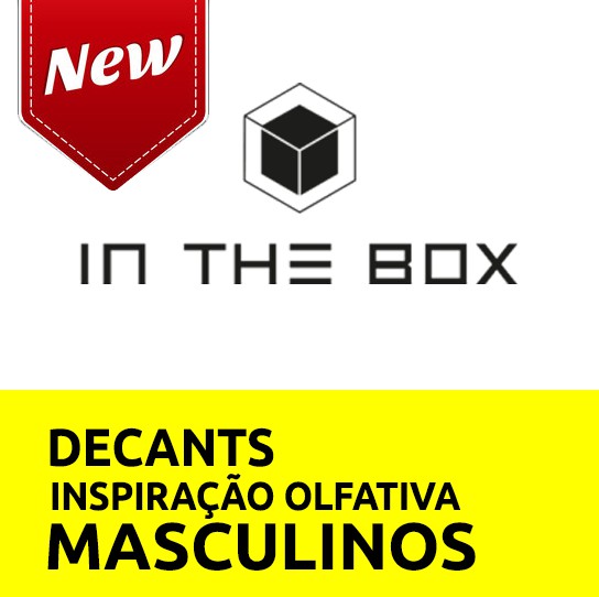 Decants - IN THE BOX - Inspiração Olfativa - MASCULINOS LANÇAMENTOS