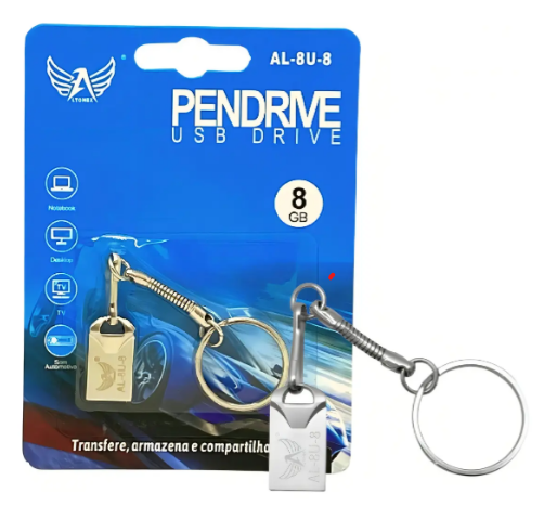 Pendrive Ltomex 8GB USB Metal