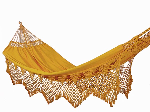 Rede de Descanso Safira Mostarda.