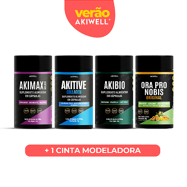 Kit Verão Basic Mulher + Brinde Cinta Modelora