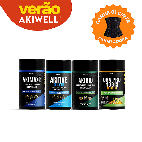 Kit Verão Essencial Homem + Brinde Cinta Modeladora