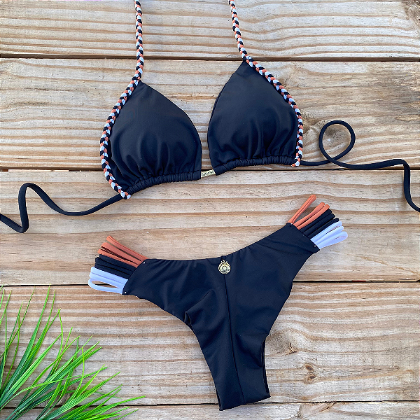 Biquíni Detalhe Preto