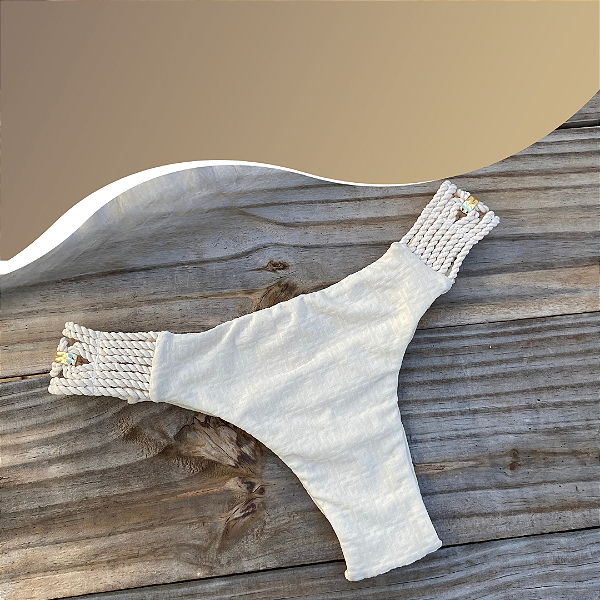 Calcinha Resort Off White