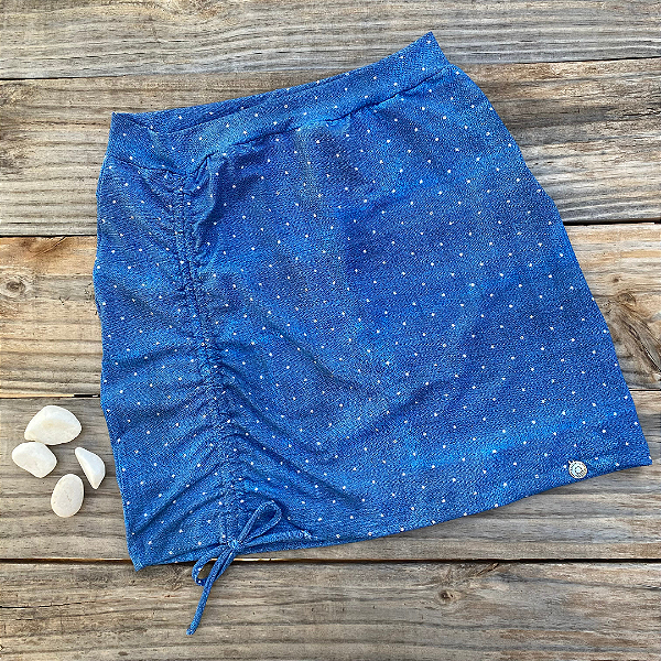Mini Saia Blue Jeans