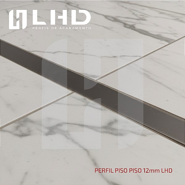 Perfil Piso Piso, para acabamento de colocação piso sobre piso.