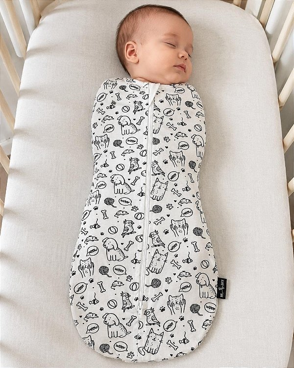 Swaddle Cueiro Canine - RN a 2 meses
