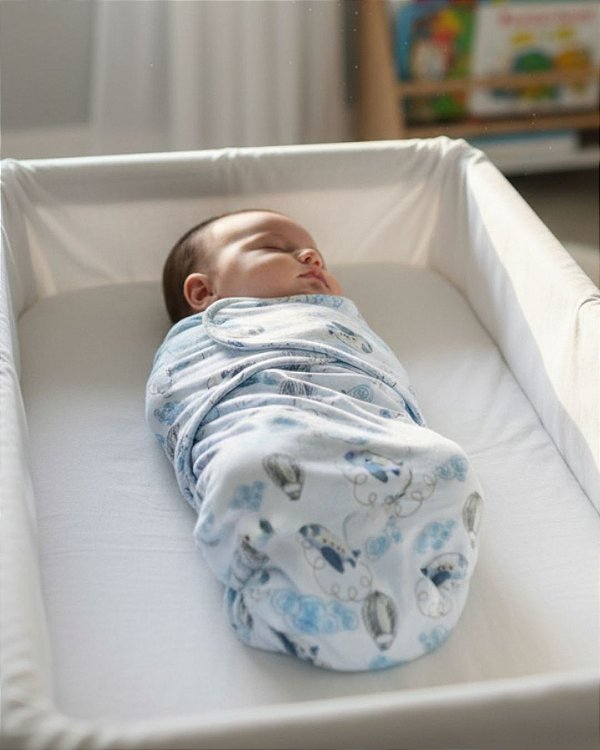 Swaddle ajustável com velcro - Balloon
