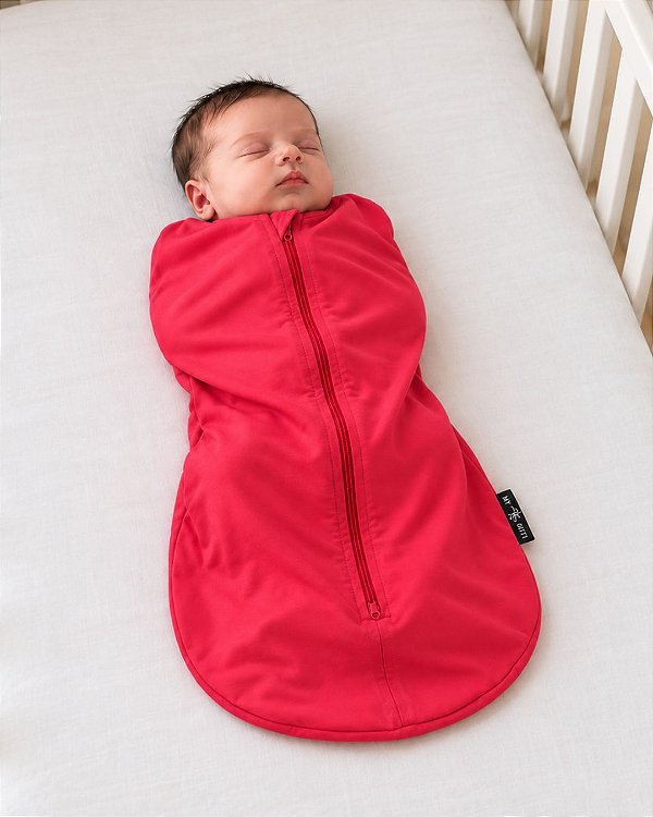 Swaddle Cueiro Marsala - Algodão Egípcio - RN a 2 meses