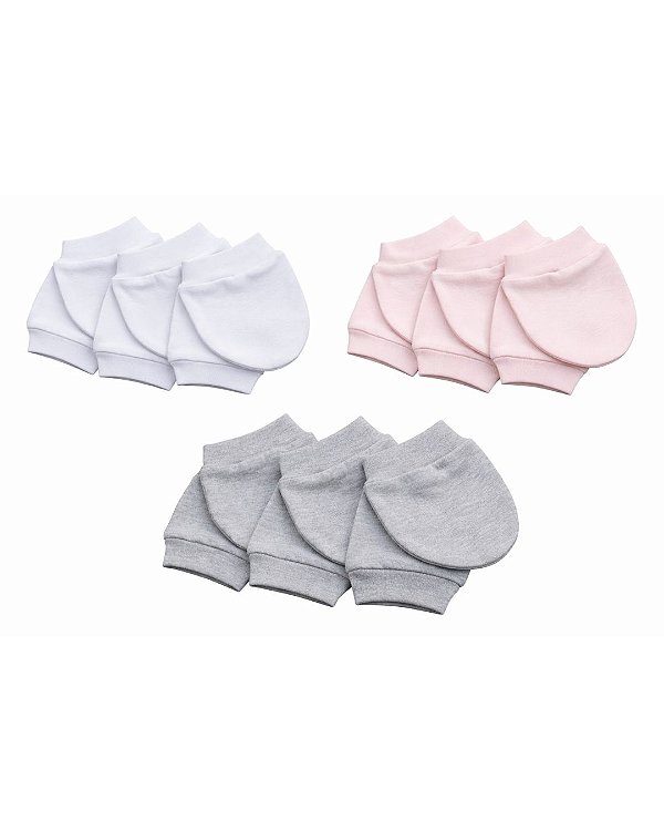Kit Luvas - 3 pares (6 unidades)