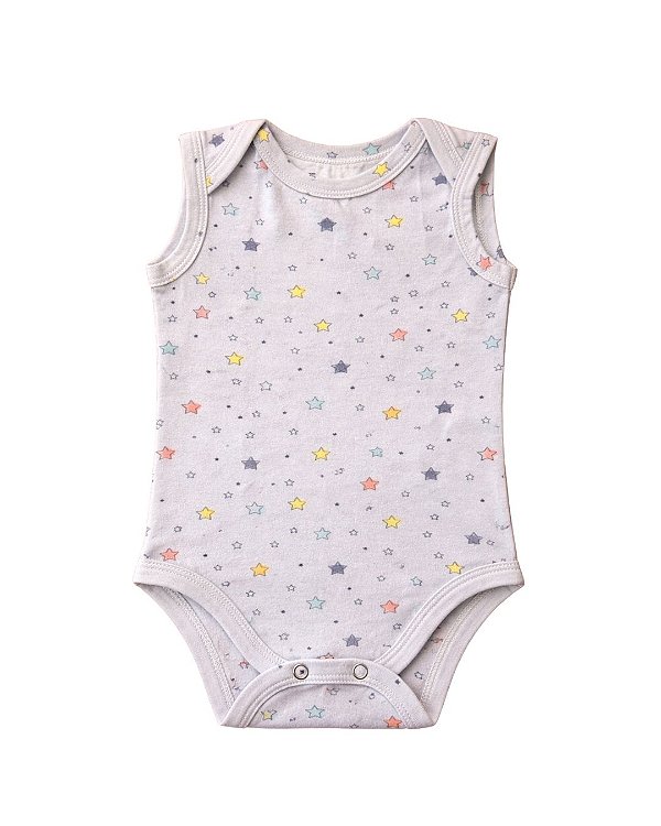 Body Bebê sem mangas – Little Stars