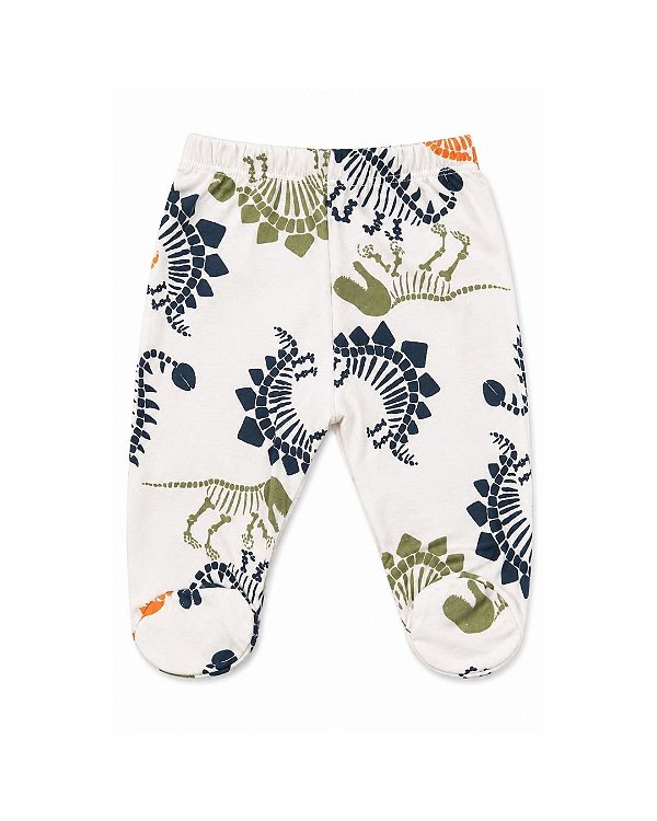 Calça Bebê com Pezinho – Dino