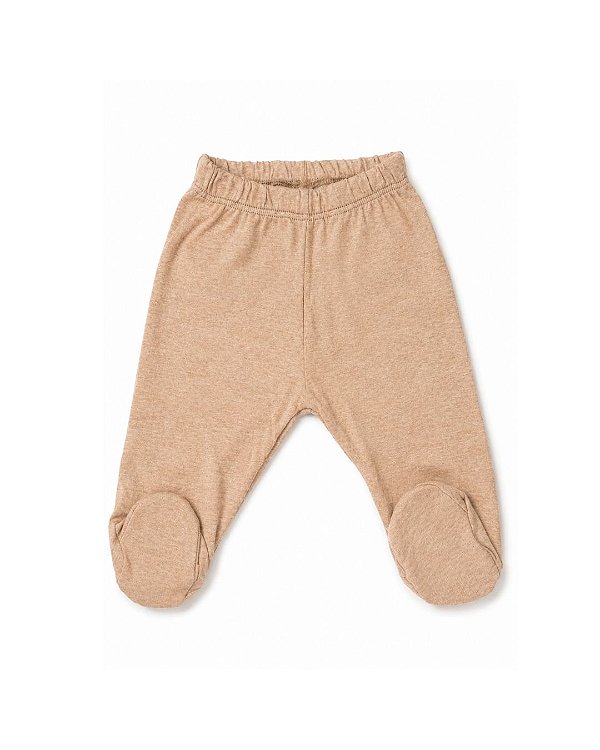 Calça Bebê com Pezinho – Areia