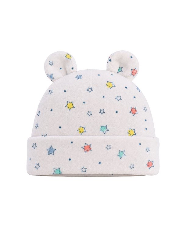 Gorro orelhinha - touca RN Soft Little stars