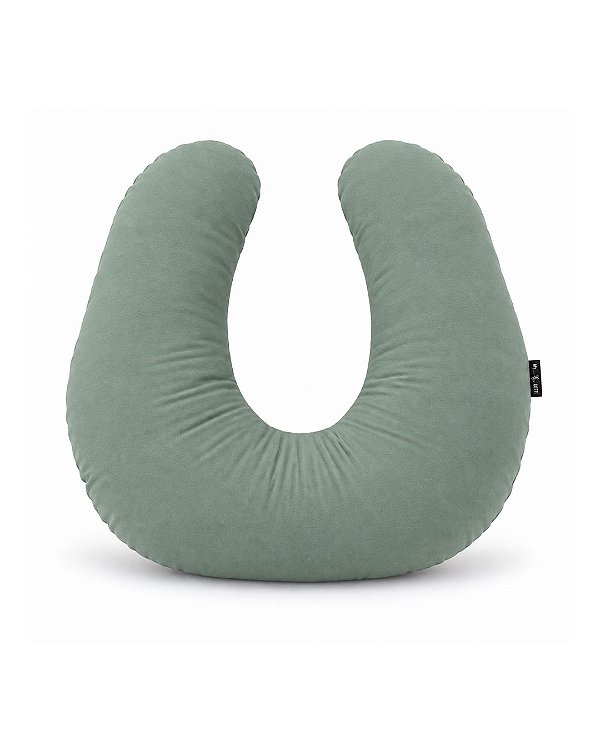 Almofada de Amamentação Ergonômica Multifuncional – Verde – Máximo Conforto + Brinde capa extra