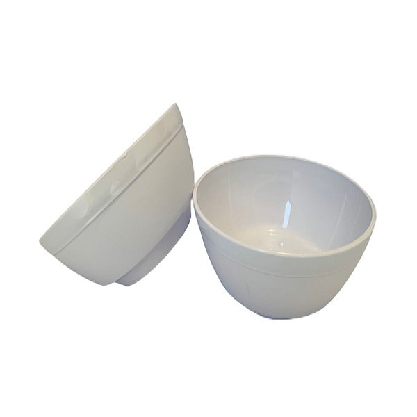JOGO CONJUNTO 4 BOWLS DE ACRILICO E PLÁSTICO 350ML