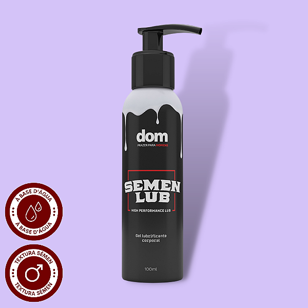 SEMEN LUB | Gel Lubrificante Semelhante ao Sêmen 100 mL