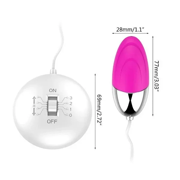 DEBI | Cápsula Bullet com Controle Remoto 3 Velocidades