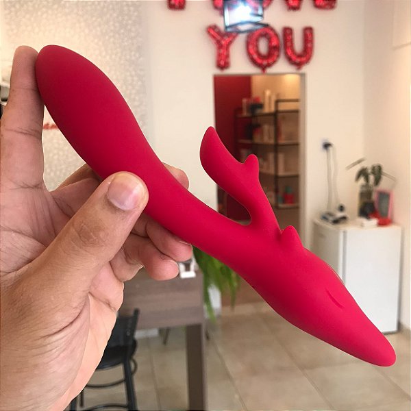 DROGON | Vibrador Puro Silicone 9 Modos de Estímulos Ponto G e Clitóris