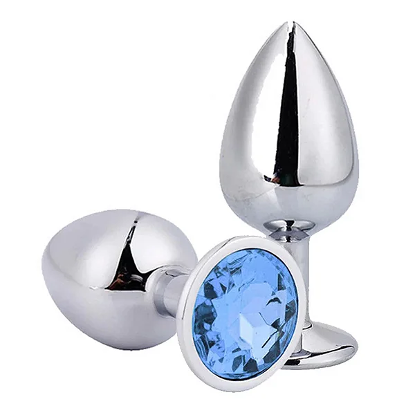 PLUG M | Aço Inoxidável Pedra Azul Céu