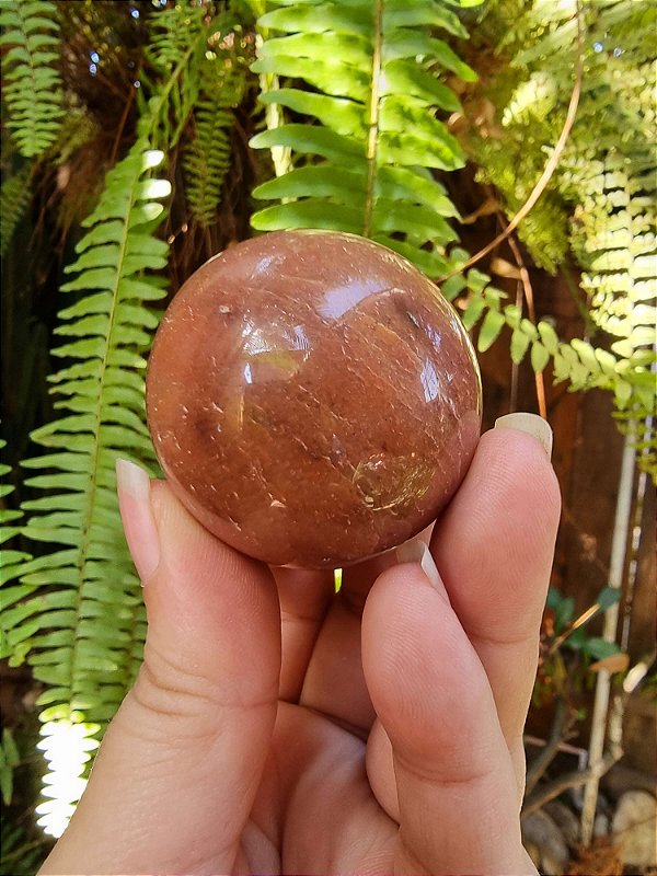 Esfera de Quartzo Goiaba - Cod. ESF 166