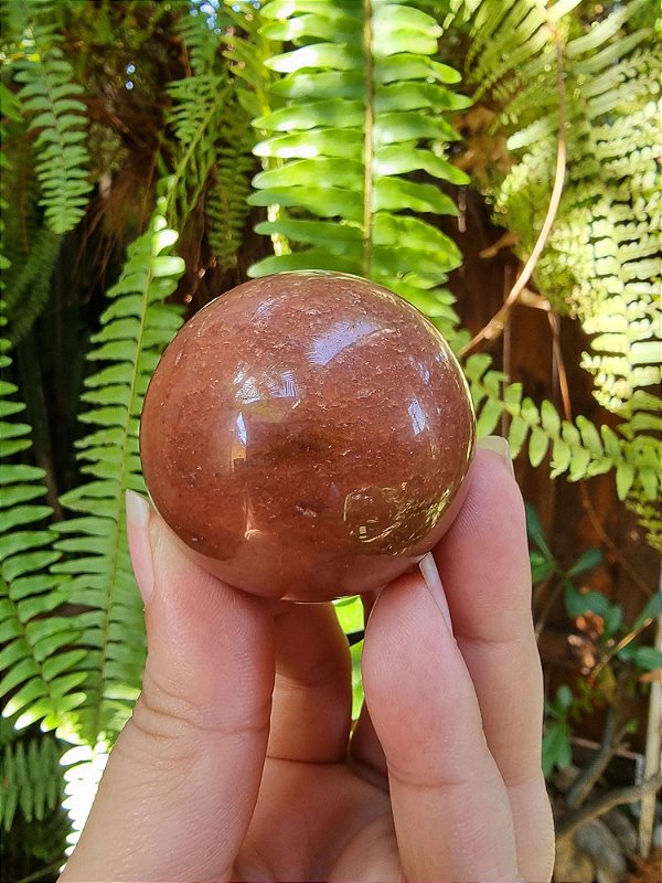 Esfera de Quartzo Goiaba - Cod. ESF 168
