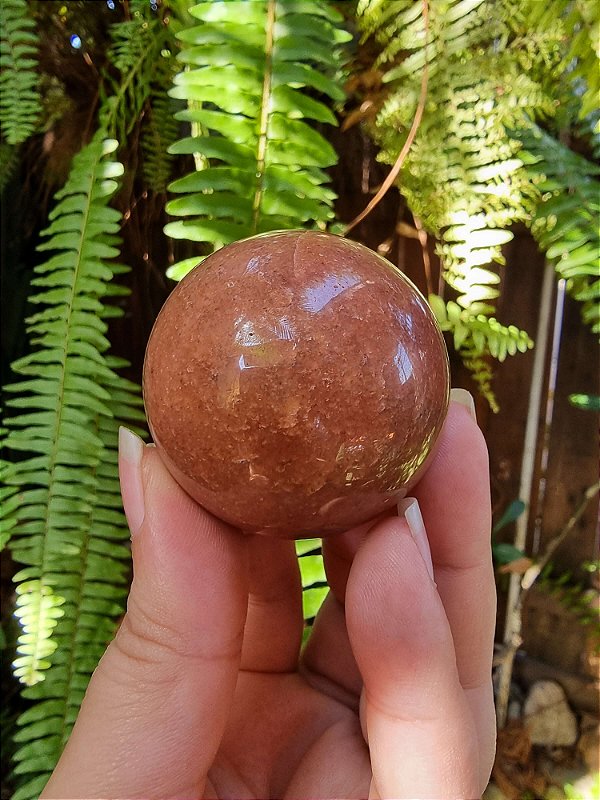 Esfera de Quartzo Goiaba - Cod. ESF 174