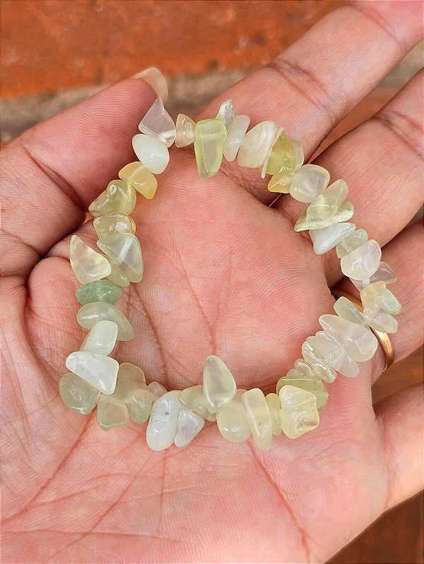 Pulseira de Jade Cascalho