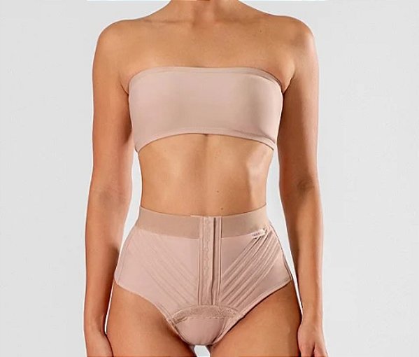 CALCINHA VÊNUS CÓS MÉDIO - MODELO COLCHETE