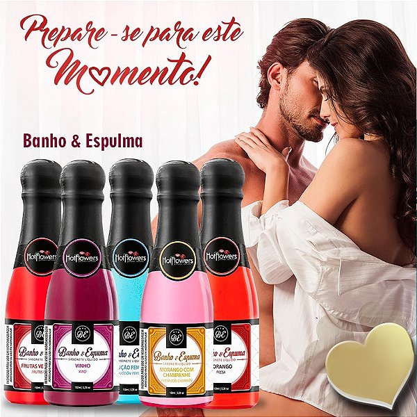 SABONETE LÍQUIDO BANHO & ESPUMA 150ML HOT FLOWERS