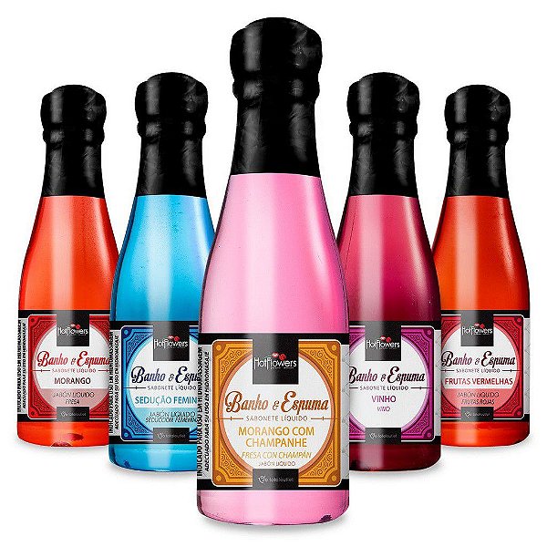 Sabonete líquido banho e espuma - para banheira